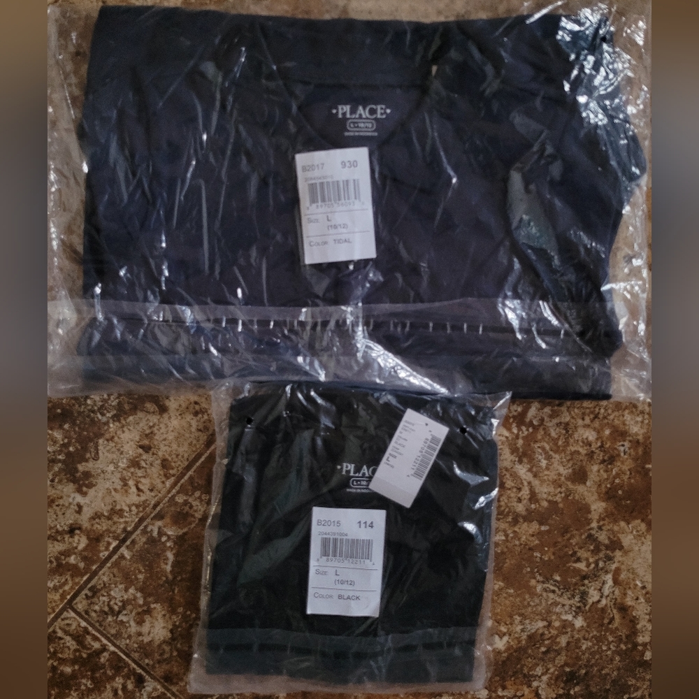 Childrens Place Large 10/12 Polo Uniform Dress & Shirt New!
